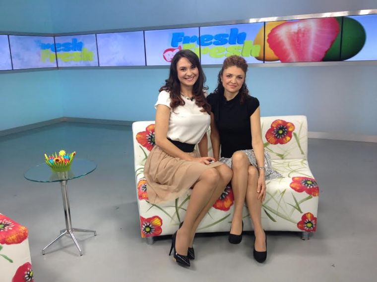 Cu Alexandra Pacuraru, gazda emisiunii