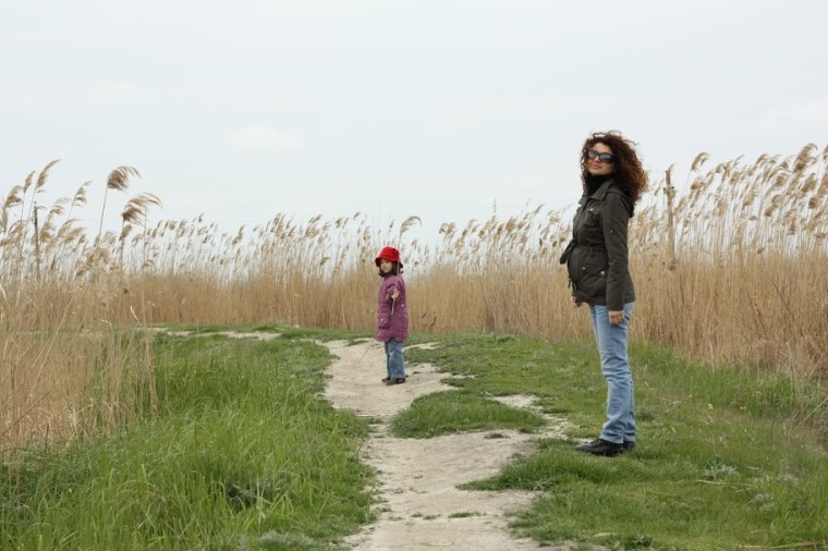 la Iazurile, satul bunicilor, cu Gia si...burtica