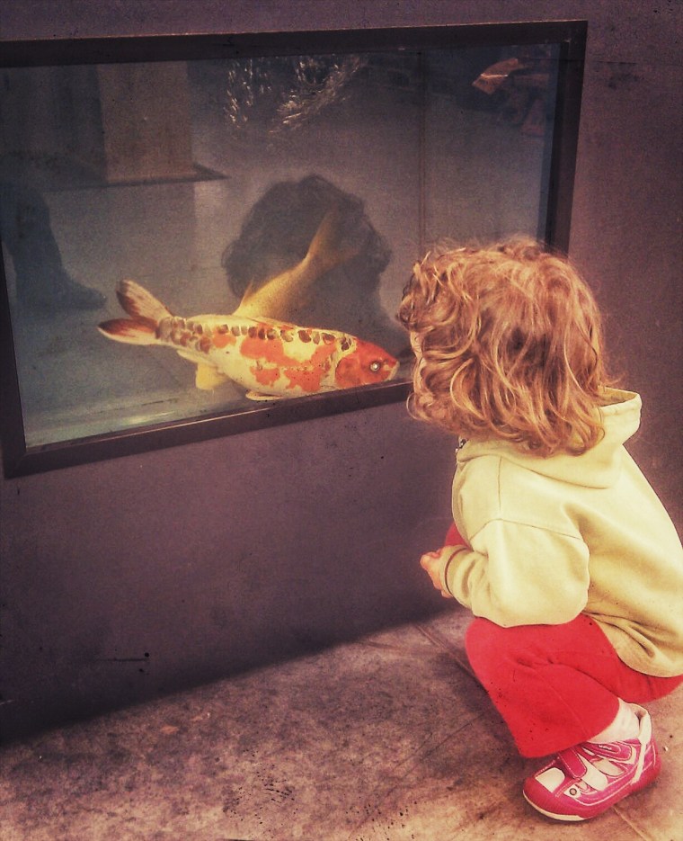 Taliking to a creature just like me. Eva, 2012