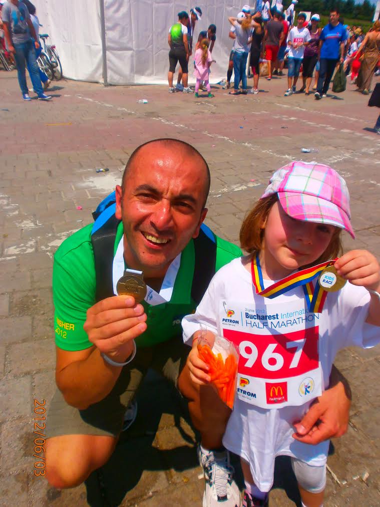 Iunie 2012, Bucuresti. Cu Miruna